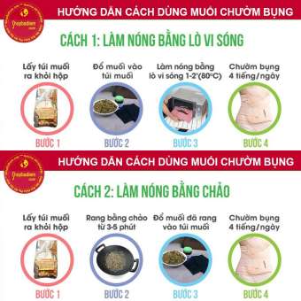 ComBo Muối Chườm Thảo dược Và Gen Nịt Bụng
