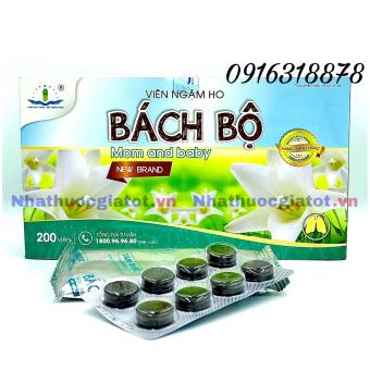 Viên Ngậm Ho Bách Bộ