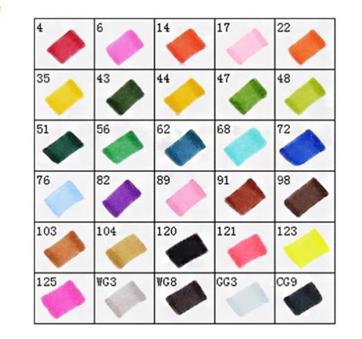 Bộ Bút Touch Mark 60 màu