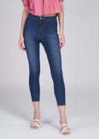 Next High Rise Skinny Ankle Jeans (Dk. Blue)