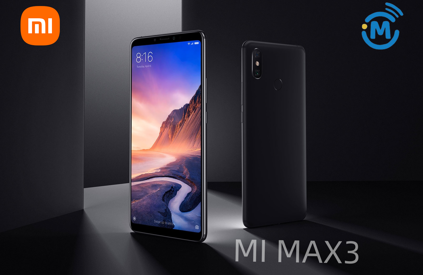 Xiaomi Mi Max 3 64Gb 4G Ram 5500Mah Battery Ai Face Unlock Local