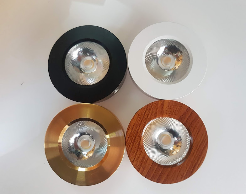 Đèn Led ốp trần nổi 5W tròn, sáng trắng, vnled, vietnamled, 0936395395