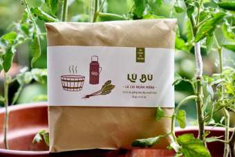 Lú bú - Lá cải ngâm mông Vietherb