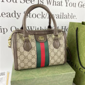 Gucci Medium Brown Handbag with Sling, 2022 Sale