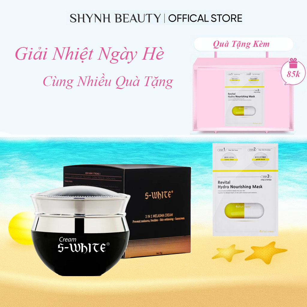 Kem face nám cao cấp ban đêm S-White 25gr