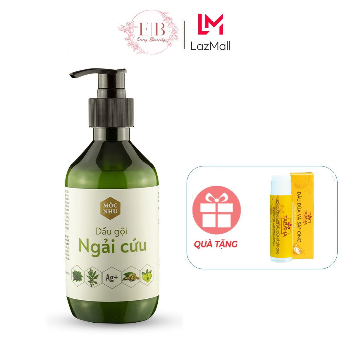 Dầu gội ngãi cứu 300ml làm sạch nấm gàu ngải cứu mộc nhu