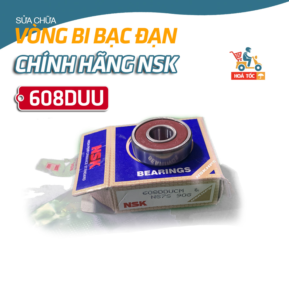 Vòng bi bạc đạn 608 nsk chính hãng nhật bản 608z 608ddu chất lượng