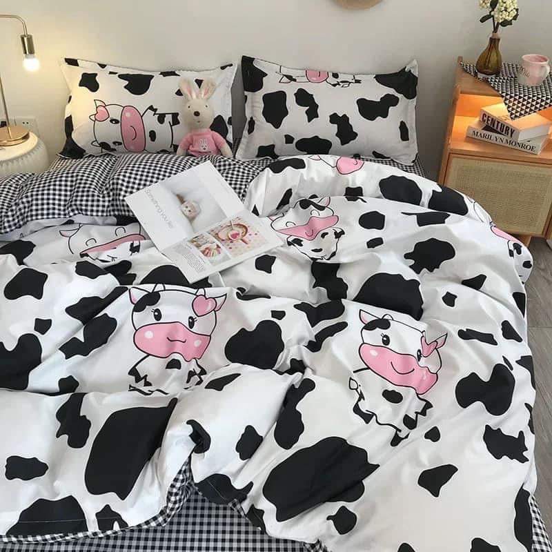 Bộ 5 Món Vỏ Chăn Ga Gối Coton poly mùa đông cao cấp ( Kèm ruột chăn ) - 08