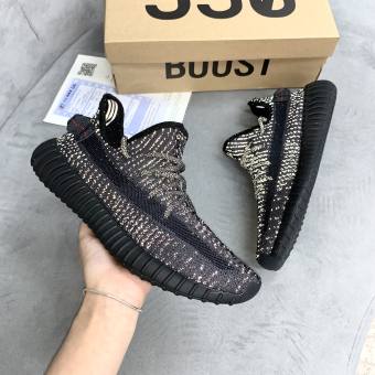 Giày Thể Thao yz350 Đen Full Phản Quang Nam Nữ Có Size Từ 36-45