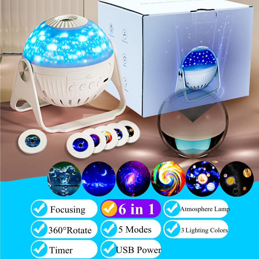 planetarium galaxy night light projector