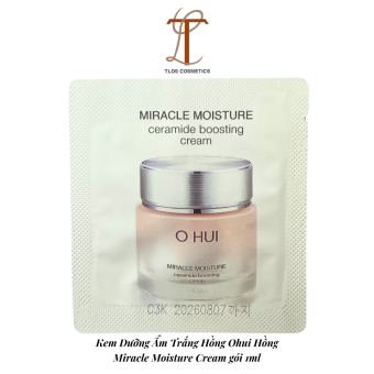 Kem Dưỡng Ẩm Trắng Hồng Ohui Hồng Miracle Moisture Cream gói 1ml