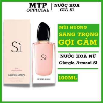 Nước Hoa Nữ Giorgio Armani Sì dung tích 100Ml,hương thơm nữ tính