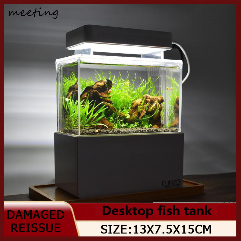 Cunzo mini hot sale desktop aquarium