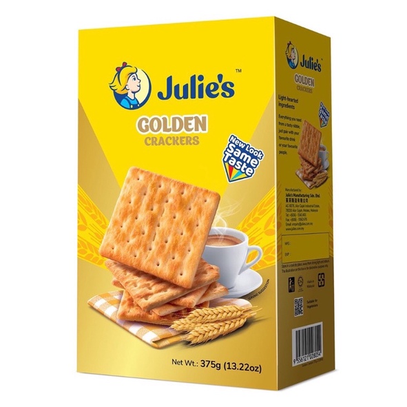 Bánh lúa lạt julie's hộp 375g