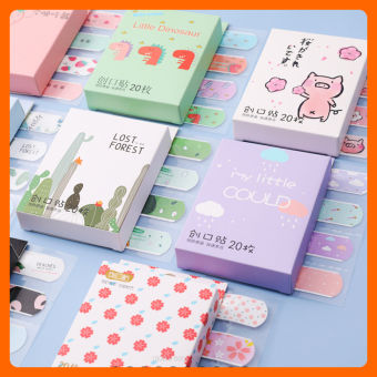 Hộp 20 miếng dán urgo bảo vệ vết thương che mụn và trầy xước da hình cute nhiều mẫu xinh cho nữ