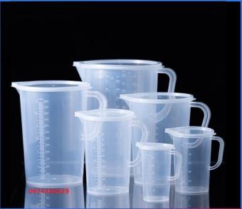 Ca nhựa chia vạch 1000ml có nắp