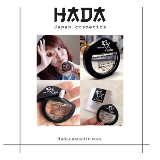 dung dịch nhỏ mắt Sante FX Neo 12ml của Nhật màu đen - HADACOSMETIC