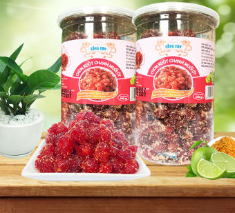 1Kg Chùm Ruột Xốc Muối Ớt  thương hiệu Rồng Con - Đồ Ăn Vặt