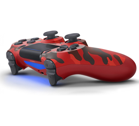 sony ps4 controller red camo