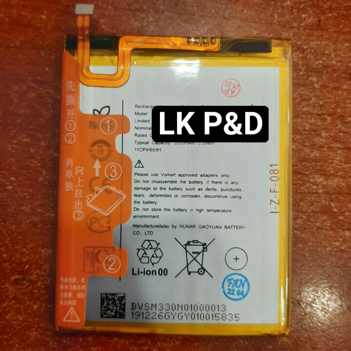 Pin vsmart star 3 bvsm-330