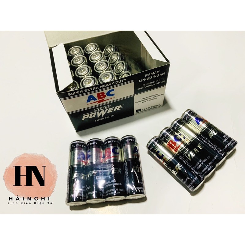 Pin aa , 3aaa, abc super power 1.5v pin míc - hàng nhập khẩu, siêu bền.