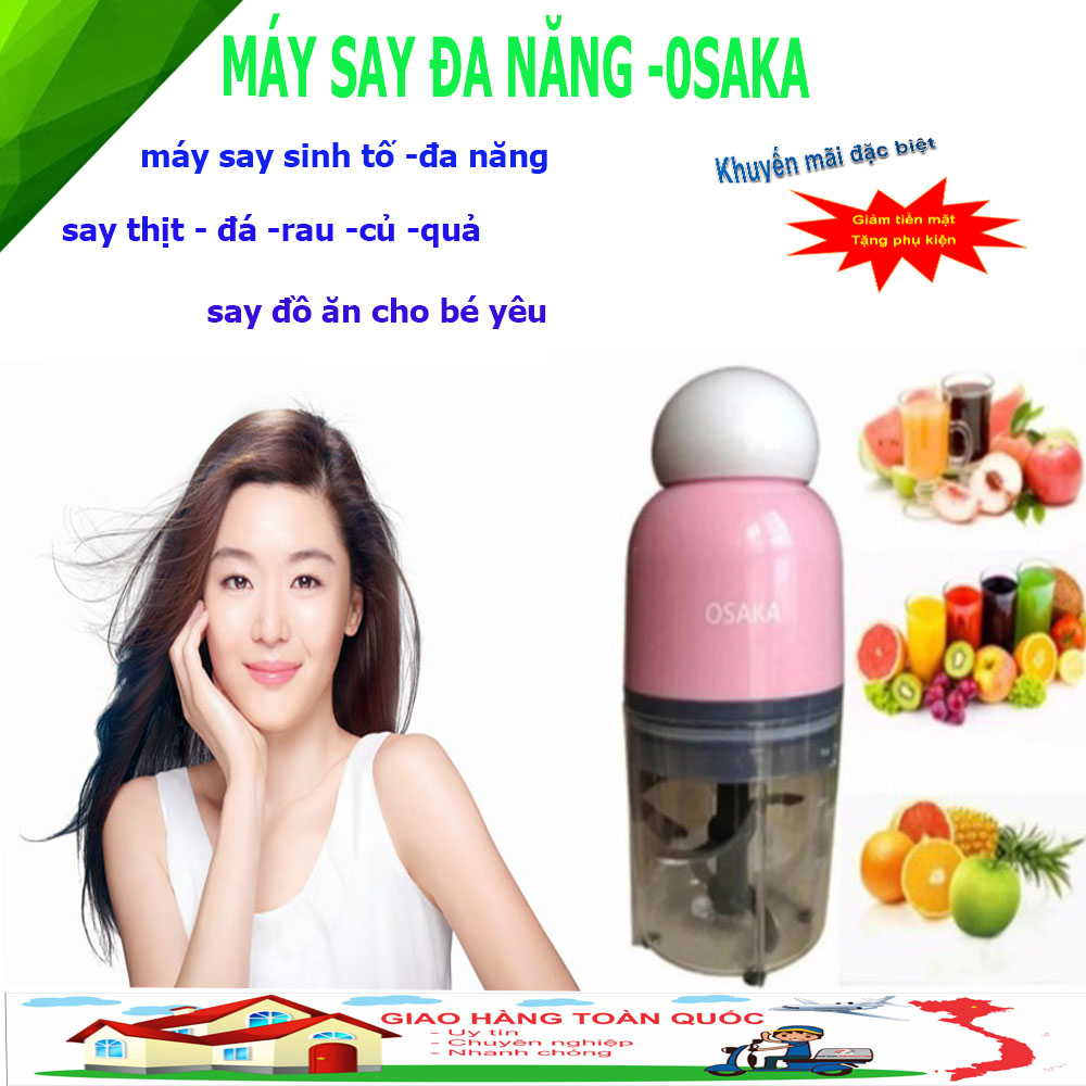 May Xay Sinh To, Máy Sinh Tố, Máy Xay Sinh Tố. Giúp Bạn Có Thể Làm Các Món Súp, Sinh Tố, Nước Ép, Món Ăn Cần Được Xay Nhuyễn Dễ Dàng - Osaka Là Sản Phẩm Của Nhật Bản Nên Vô Cùng Đảm Bảo Về Chất Lượng Và Giá Thành!MUA NGAY
