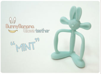 Gặm nướu Bunny Banana Mamastem Hàn Quốc cho bé từ 3 tháng