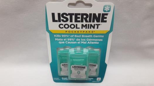 Listerine Cool Mint thơm miệng - Mỹ (72 miếng)