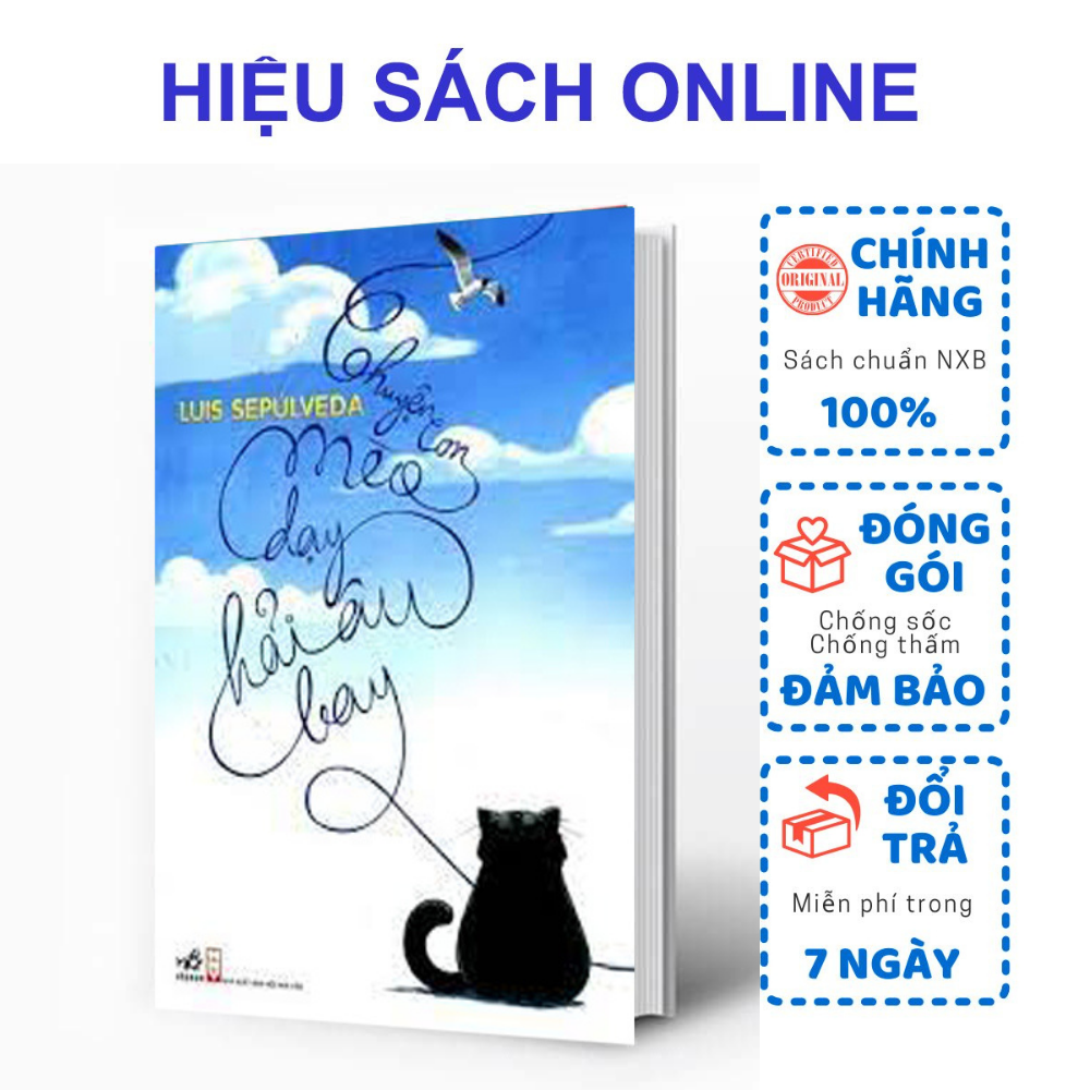 Sách - chuyện con mèo dạy hải âu bay - tặng kèm bookmark
