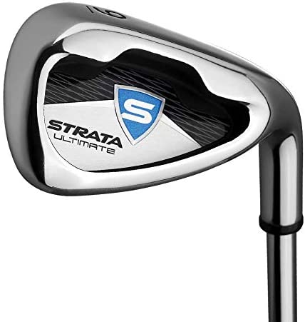 Callaway Men's Strata Complete 16 Piece Golf Club Set Includes: Driver, 3 wood, 4 and 5 Hybrid, 6 - 9 Iron, PW and SW, Putter, Stand Bag, 4 Head covers Right Handed Hander Set · v12