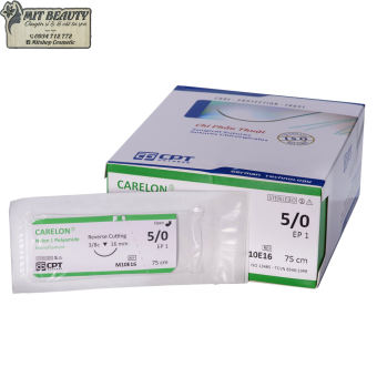 Chỉ phẫu thuật CPT Carelon nylon polyamide dùng khâu da, nhấn mí, thẩm mỹ đủ size