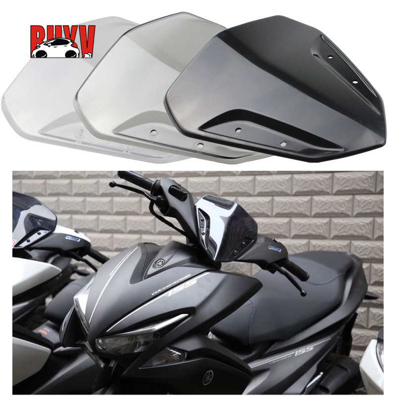BuyV Motorcycle Windshield Front Wind Deflector Windscreen Baffle For