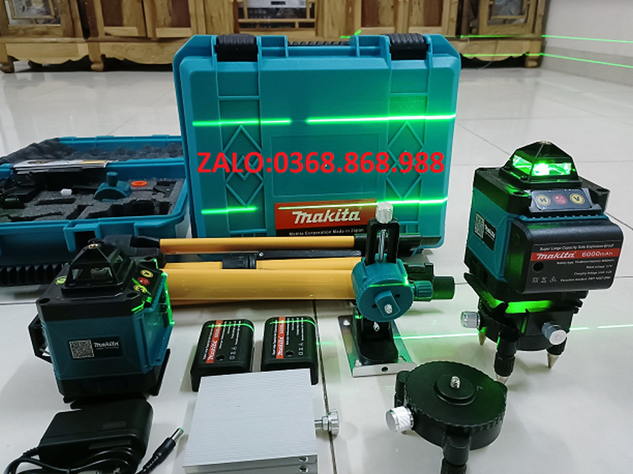 Máy cân mực makita 16 tia - máy bắn cốt makita - máy cân bằng tialare