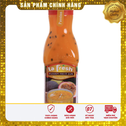 Sinh Tố Chanh Dây La Fresh Đà Lạt Chai 750ml