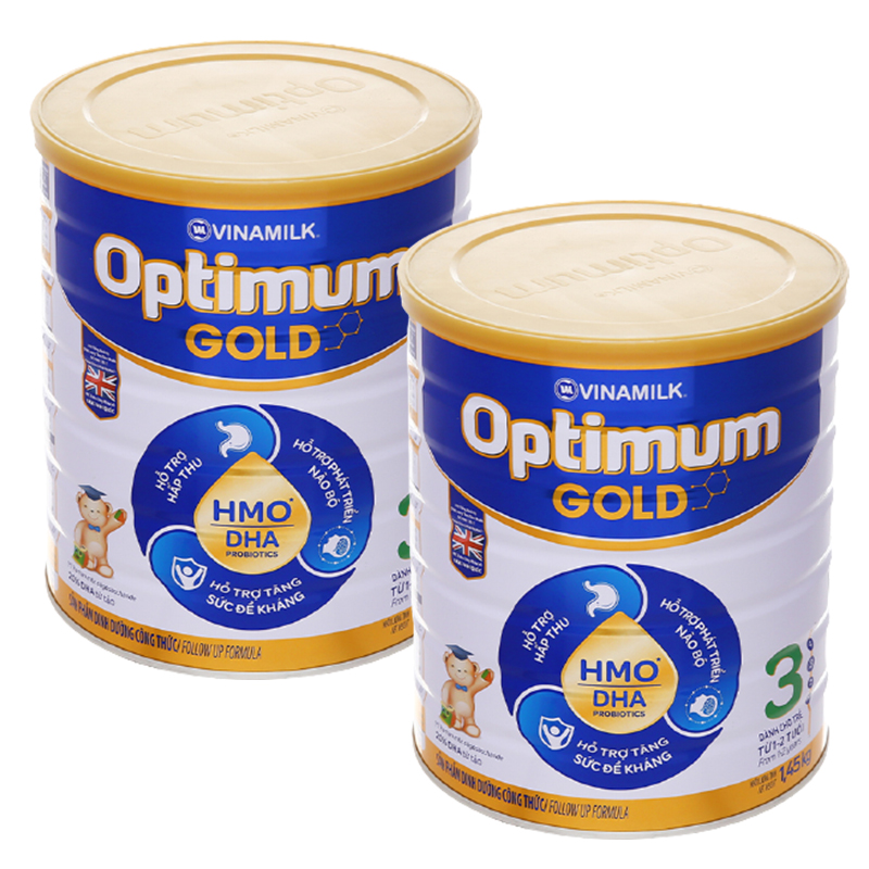 Sữa bột optimum gold 3 1450g mẫu mới 12/2025