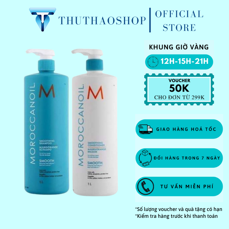 Moroccanoil dầu gội xả dưỡng ẩm moroccanoil hydration 500-1000ml chính hãng