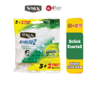 Dao Cạo Cho Nữ Schick Exacta2 2+1S _ Dùng 1 Lần