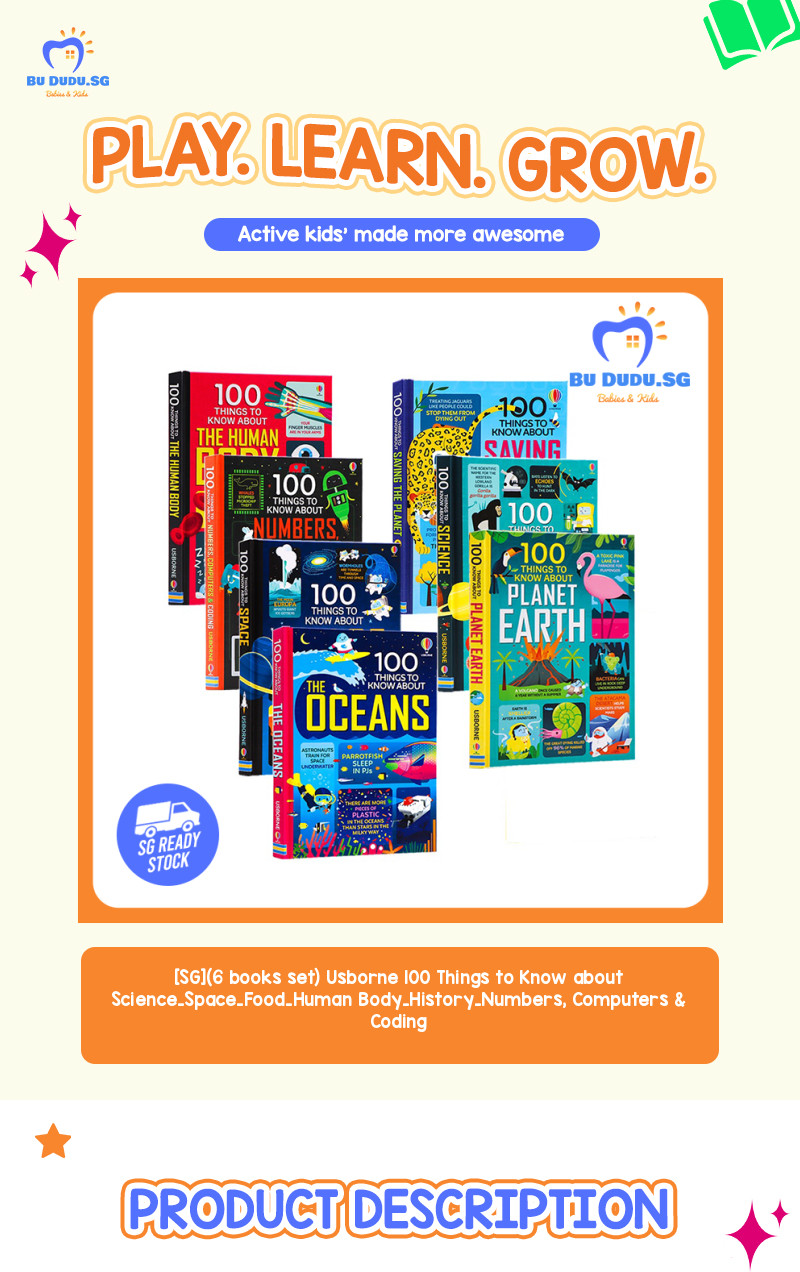 100 THINGS TO KNOW ABOUT BOXSET: Usborne: 9781474999052