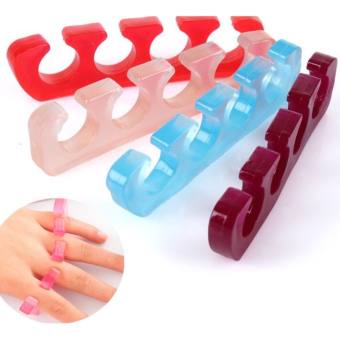Kẹp tách ngón tay ngón chân- ngón tay silicon dành cho Nail