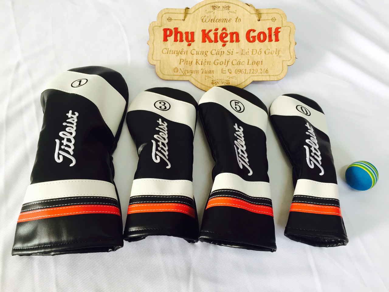 cover driver -cover đầu gậy golf- bọc đầu gậy golf-bao che đầu gậy golf-cover golf- golf-cover gậy gỗ-cover gậy golf-cover màu đen-cover titliest-bọc đầu gậy titliest-cover số 1-cover số 3-cover số 5