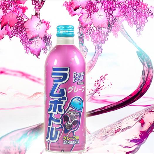 Nước uống có ga soda Sangaria Nhật Bản 500ml