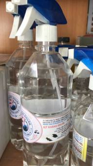 CỒN SÁT KHUẨN, CHAI CÓ VÒI XỊT, 100ML, 500ML. 1000ML, 70 ĐỘ 90 ĐỘ