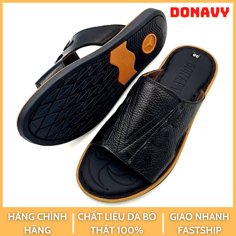 DÉP QUAI NGANG NAM DA BÒ THẬT HÀM CÁ SẤU VIỀN CHỮ V CÁCH ĐIỆU, TINH TẾ, SẮC SẢO  D.VLUC