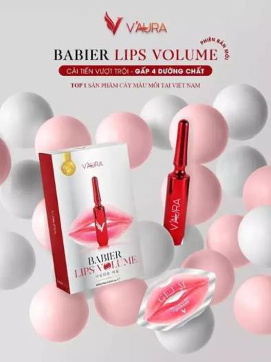 Cấy môi VAURA 2 làm hồng môi, trị thâm môi BABIER LIPS VOLUME