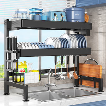 Kệ Kệ bếp Kệ inox nhà bếp Kệ Để Chén Bát Đa Giá để đồ nhà bếp Kệ chén đĩa chống han gỉ Kệ bếp thông minh đa năng Kệ gấp gọn đa năng - THE BEST CHOICE