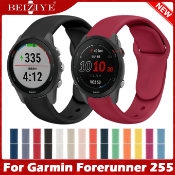 Dây đeo silicone thể thao cho Garmin Forerunner 255 Dây đeo Đồng hồ thông minh Dây đeo đồng hồ thông minh Garmin Forerunner 255 âm nhạc Dây đeo dây đeo tay thông minh Dây đeo đồng hồ đeo tay