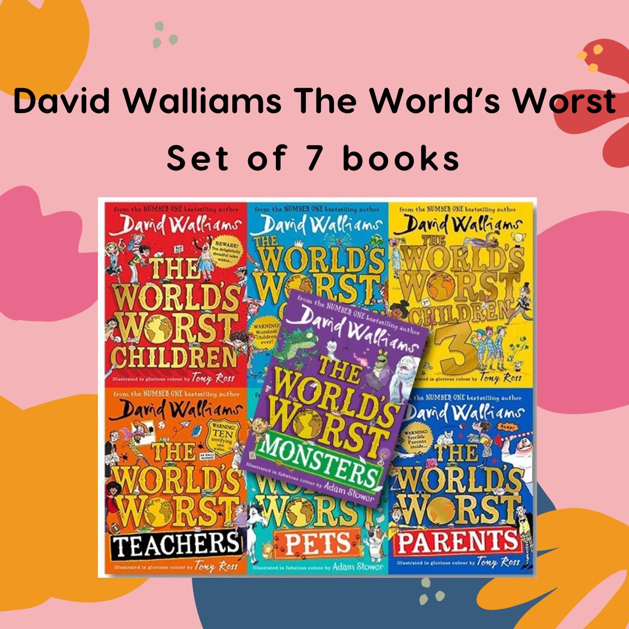 David Walliams Books: Children'S Literature Collection, World'S