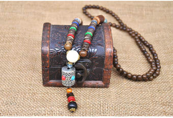 Vòng cổ chuỗi hạt phụ kiện Boho Vintage