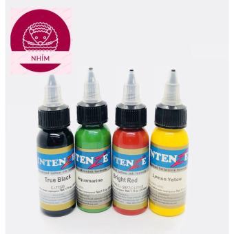 Mực xăm hình intenZ  Mực xăm hình intenze( sét 4 màu )