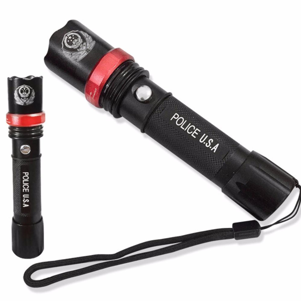 [HCM]Đèn Pin Mini Siêu Sáng,Đèn Pin POLICE Pha Xa Siêu Sáng Chinh Hang,Đèn pin siêu sáng.Đèn Pin Led Siêu Sáng Police Swat usa full linh kiện full box.